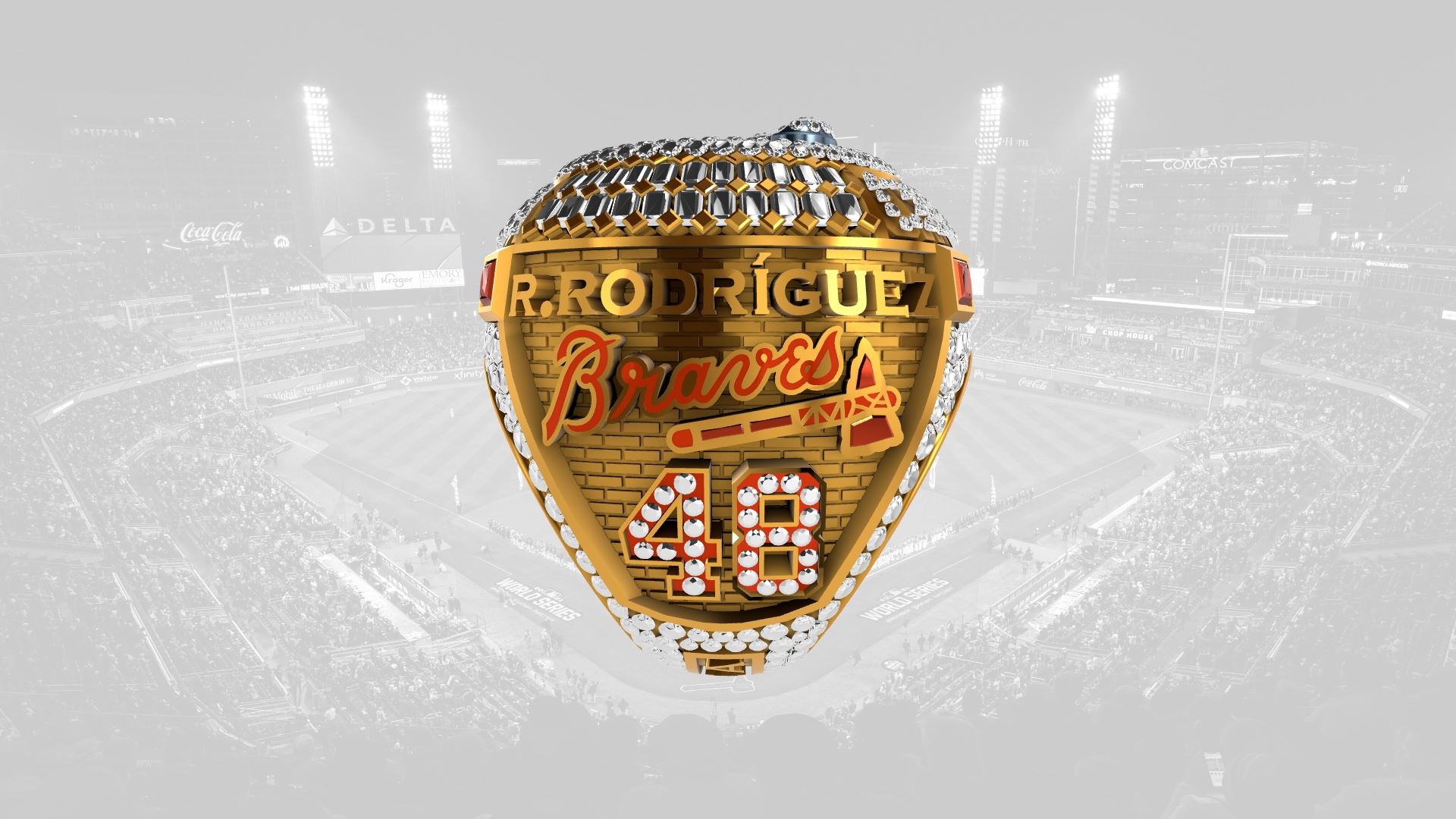 2021 Braves World Series Ring - Richard Rodríguez